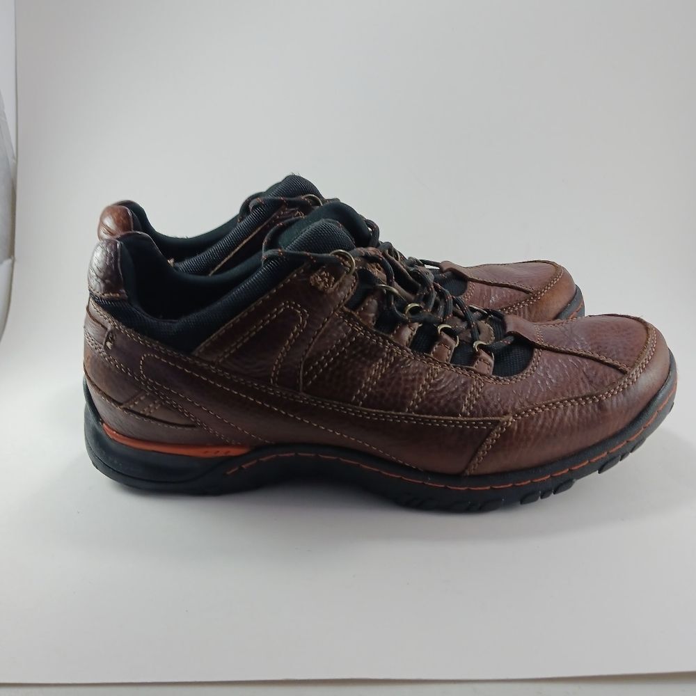 Nunn Bush Men's 11M Brown Leather Oxford Utility Shoe. Rubber Soles............. - Picture 10 of 14